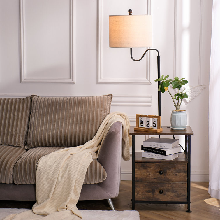 End table deals built in lamp